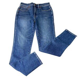 Madewell Jeans Womens 28 10" High-Rise Skinny Blue Medium Wash Denim Fair‎ Trade
